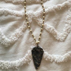 Raw & Rebellious Arrowhead Necklace
